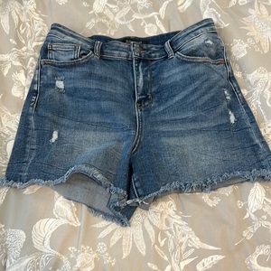 Judy Blue Distressed Shorts - Size Medium